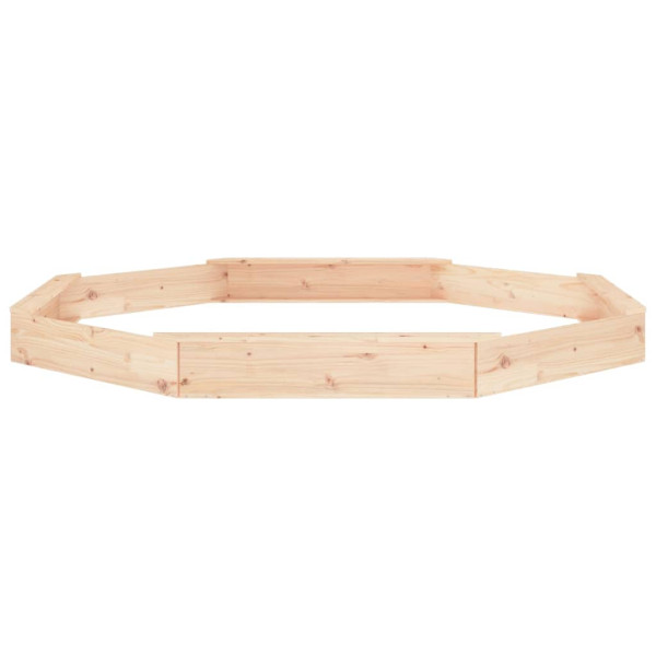 Arenero con asientos octógono madera maciza de pino M 5