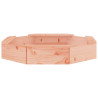 Arenero con asientos octógono madera maciza de abeto Douglas 4
