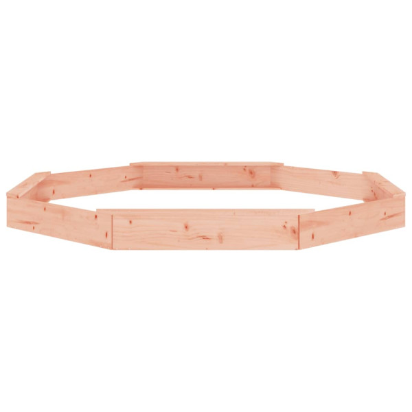 Arenero con asientos octogonal madera maciza de abeto Douglas M 5