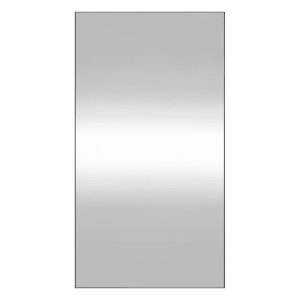 Espejo de pared vidrio rectangular 50x100 cm H