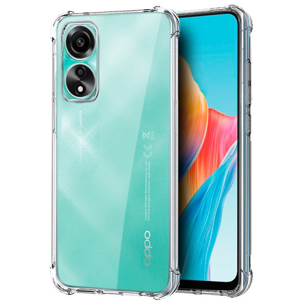 Carcasa COOL para Oppo A78 4G AntiShock Transparente D