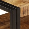 Mueble para TV madera maciza de mango 120x35x45 cm 4