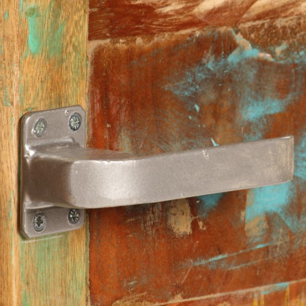 Mesa de centro 85x55x40 cm madeira recuperada maciça M 3