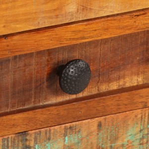 Mueble para la TV madera maciza reciclada 80x30x40 cm H