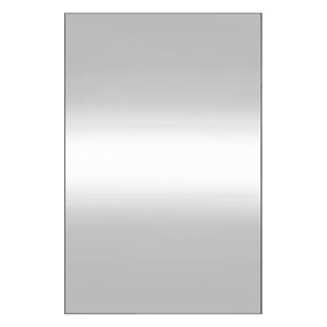 Espelho de parede de vidro rectangular 50x80 cm H