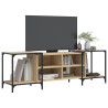 Mueble de TV madera de ingeniería roble Sonoma 153x37x50 cm 3