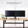 Soporte para 2 monitores TOOQ 9Kg DB5132TNR-B negro 4