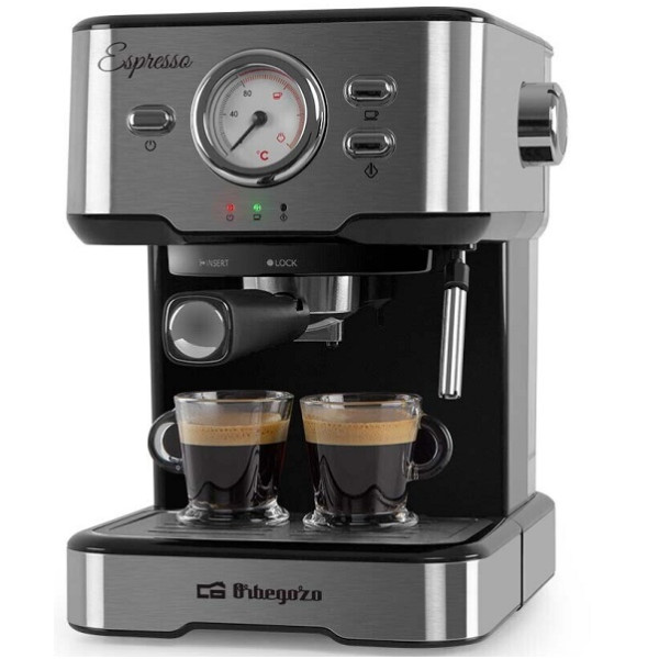 Café expresso ORBEGOZO 20 barras EX5500 cinza M 2
