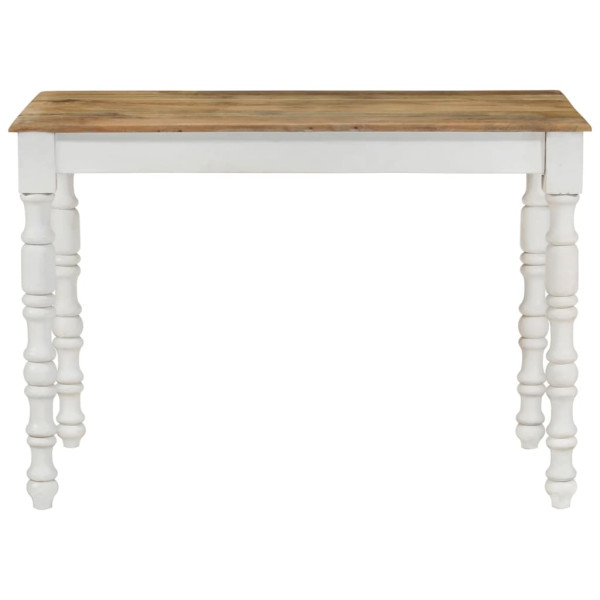 Mesa de comedor madera maciza de mango 110x60x76 cm M 2