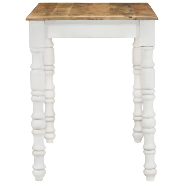 Mesa de comedor madera maciza de mango 110x60x76 cm M 3