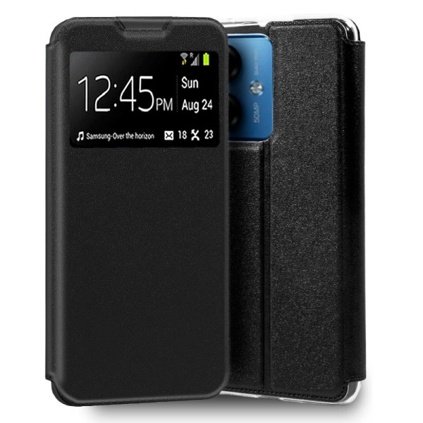 Funda COOL Flip Cover para Motorola Moto G14 Liso Negro D