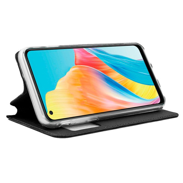 Funda COOL Flip Cover para Oppo A78 4G Liso Negro M 2