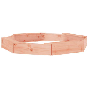 Arenero con asientos octógono madera maciza de abeto Douglas H