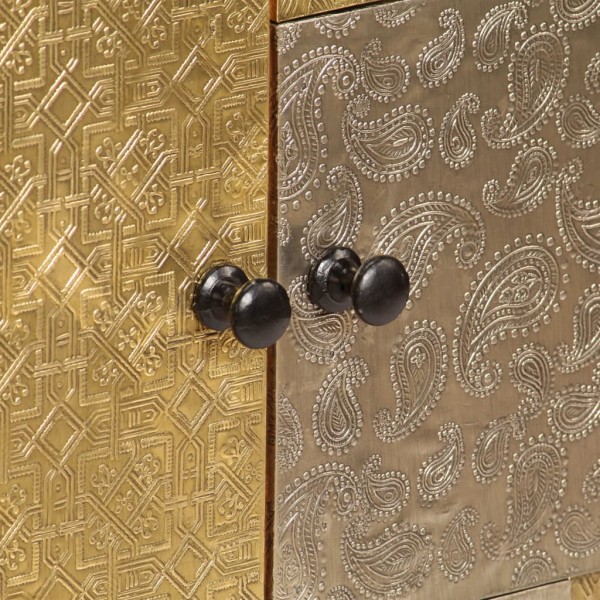 Aparador 80x30x75 cm madeira de acácia maciça M 2