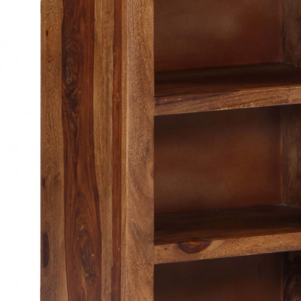 Estantería de madera maciza de Sheesham 50x30x100 cm M 5