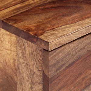 Mueble para TV de madera maciza de sheesham 145x30x30 cm H