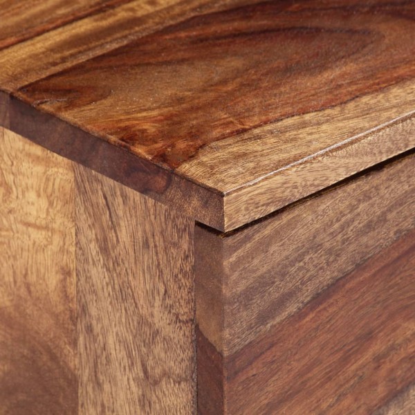 Mueble para TV de madera maciza de sheesham 145x30x30 cm M 2