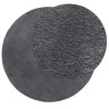 Tapete pelo curto macio e lavável HUARTE Ø 120 cm antracite 3
