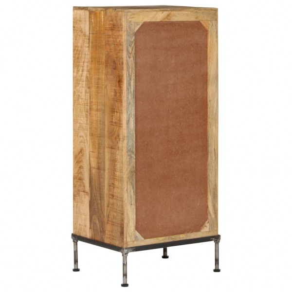 Cómoda de madera maciza de mango 45x35x106 cm M 3