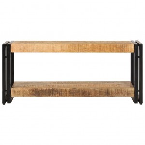 Mueble para la TV madera maciza de mango 90x30x40 cm H