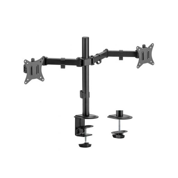 Soporte para 2 monitores y TV AISENS DT32TSR-149 negro D