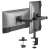 Suporte para 2 monitores e TV AISENS DT32TSR-149 preto 3