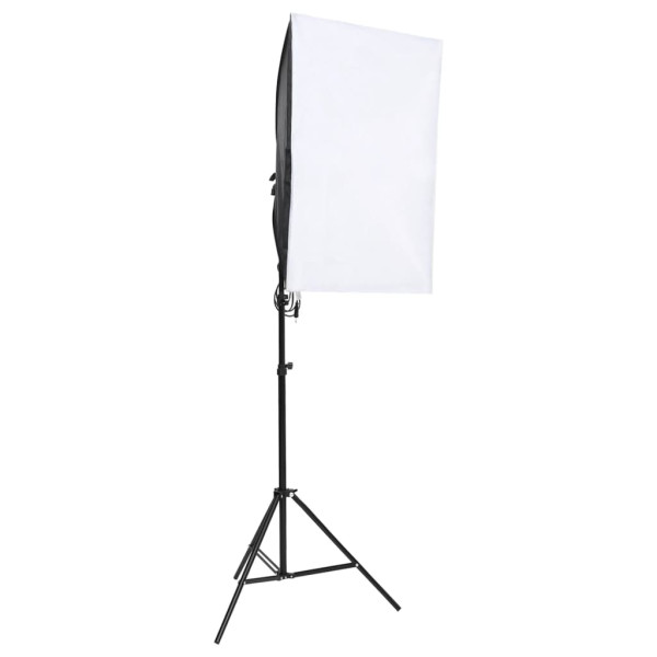 Kit de estúdio fotográfico com conjunto de iluminação e fundo M 3