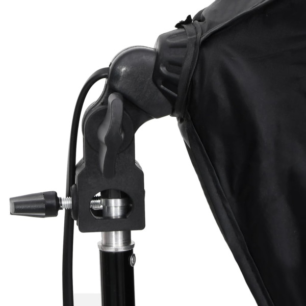 Kit de estudio fotográfico con set de luces y fondo M 5