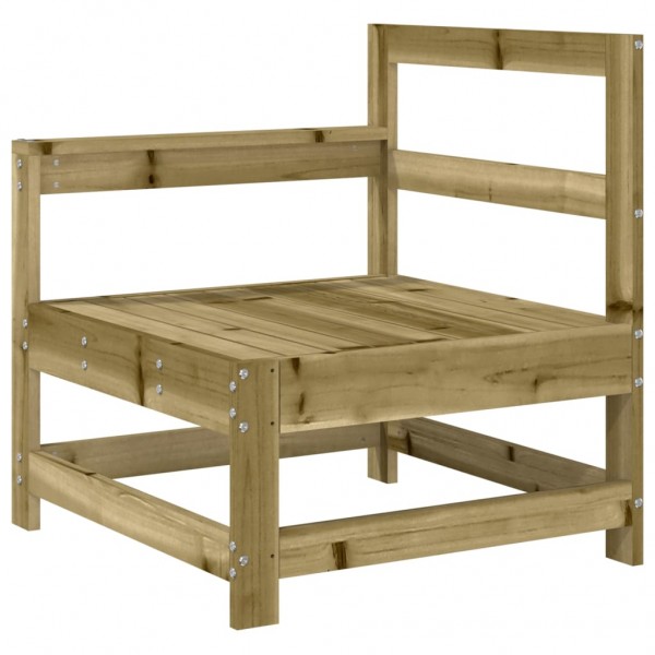 Conjunto de móveis de jardim 7 pcs madeira de pinho impregnada M 5