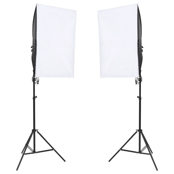 Kit de estudio fotográfico con set de luces y fondo M 2