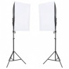 Kit de estudio fotográfico con set de luces y fondo 2