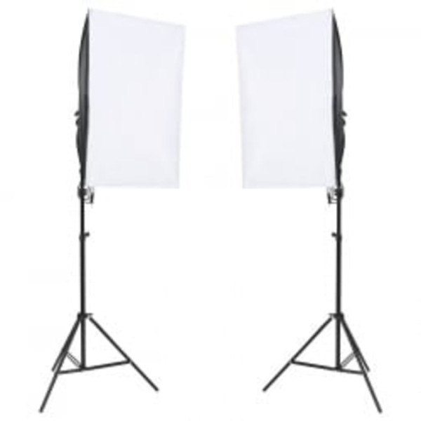 Kit de estudio fotográfico con set de luces. fondo y reflector M 2