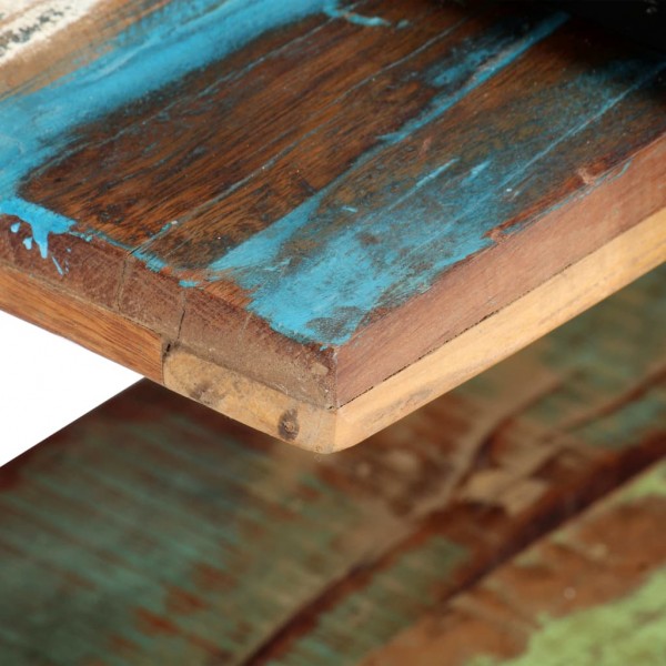 Móvel de TV 130x40x40 cm madeira recuperada maciça M 5