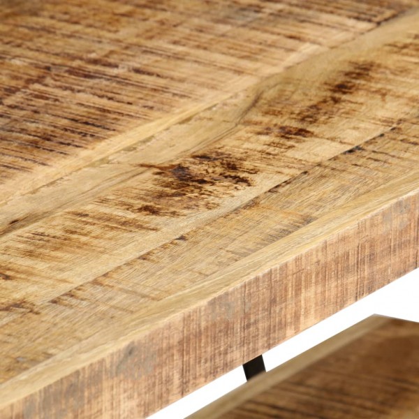 Mueble para TV de madera maciza de mango 160x40x50 cm M 4