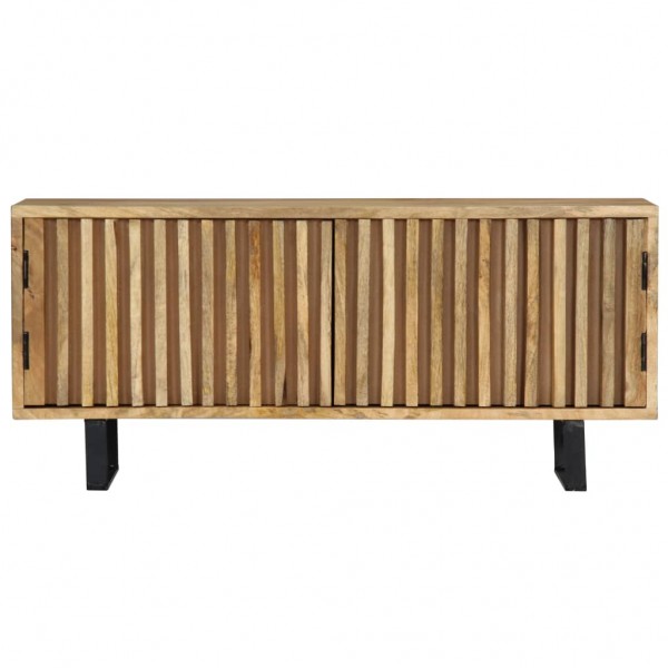 Mueble para la TV madera maciza de mango 90x30x40 cm M 3