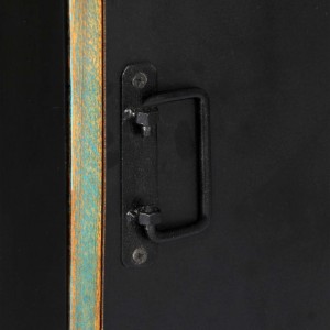 Estantería de madera maciza reciclada 45x30x171 cm H