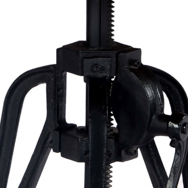 Mesa de apoio 60x(46-63) cm mangueira maciça e ferro fundido M 5