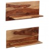 Estantes de pared 2 uds madera maciza de sheesham 58x26x20 cm 1