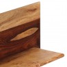 Estantes de pared 2 uds madera maciza de sheesham 58x26x20 cm 5