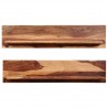 Estantes de pared 2 uds madera maciza de sheesham 118x26x20 cm 3