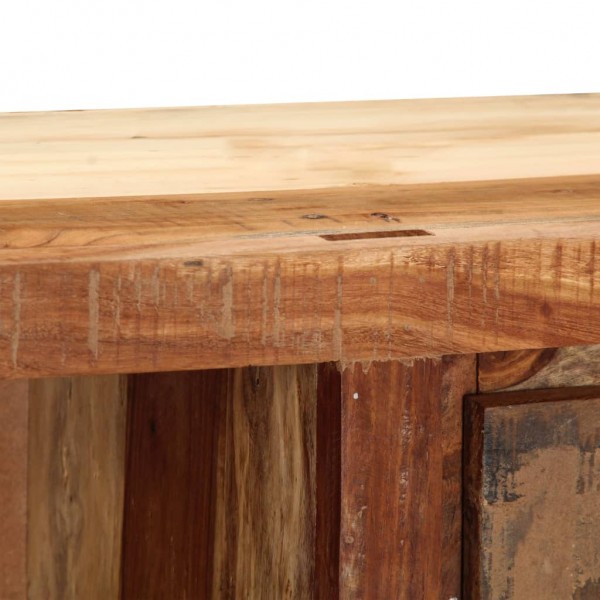 Mueble para la TV madera maciza reciclada 100x30x33 cm M 5