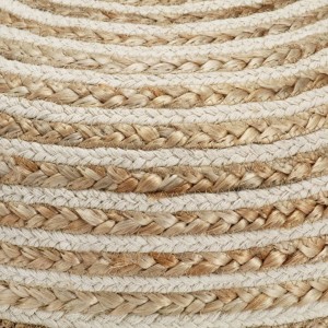 Pufe artesanal 40x45 cm juta H