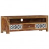 Mueble para TV madera maciza de sheesham 120x30x40 cm 1