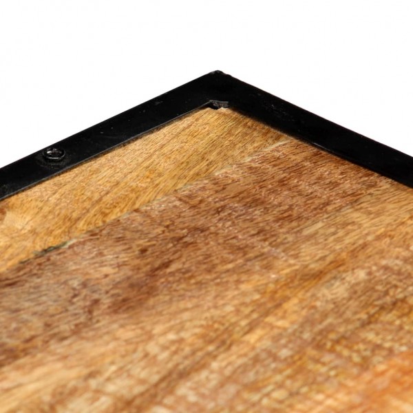 Mesa de centro de madera maciza reciclada 90x50x40 cm M 4