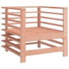 Juego de muebles de jardín 7 pzas madera maciza abeto Douglas 5