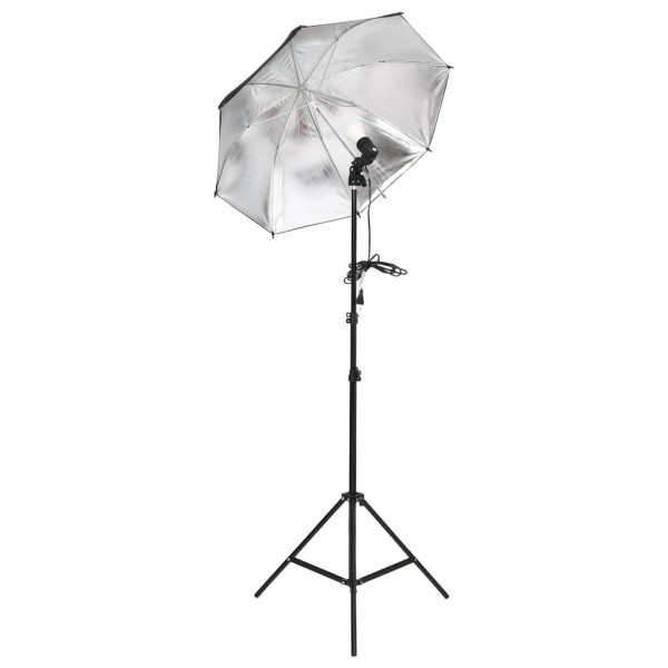 Kit de estúdio fotográfico com conjunto de iluminação e fundo M 4