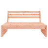 Sofá central de jardín madera maciza de abeto Douglas 120x80 cm 3