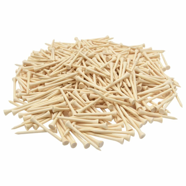 Tees de golfe 1000 pcs 54 mm bambu M 4