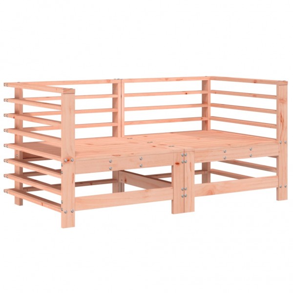 Juego de muebles de jardín 7 pzas madera maciza abeto Douglas M 3