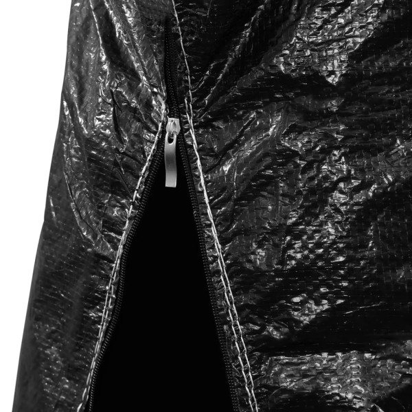 Capas para guarda-sol 2 pcs com fecho de correr PE 200 cm M 5